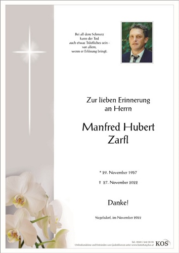 Manfred Hubert Zarfl